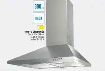 Hotte cheminée