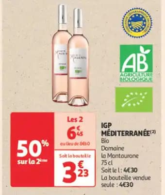 Promotion Exclusives de 6
Igp méditerranée : Découvrez l'Offre incontournable