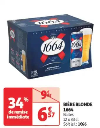 Biere Blonde 1664 12 x 33 cl